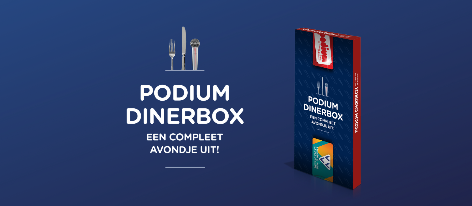 Podium Dinerbox - Podium Cadeaukaart